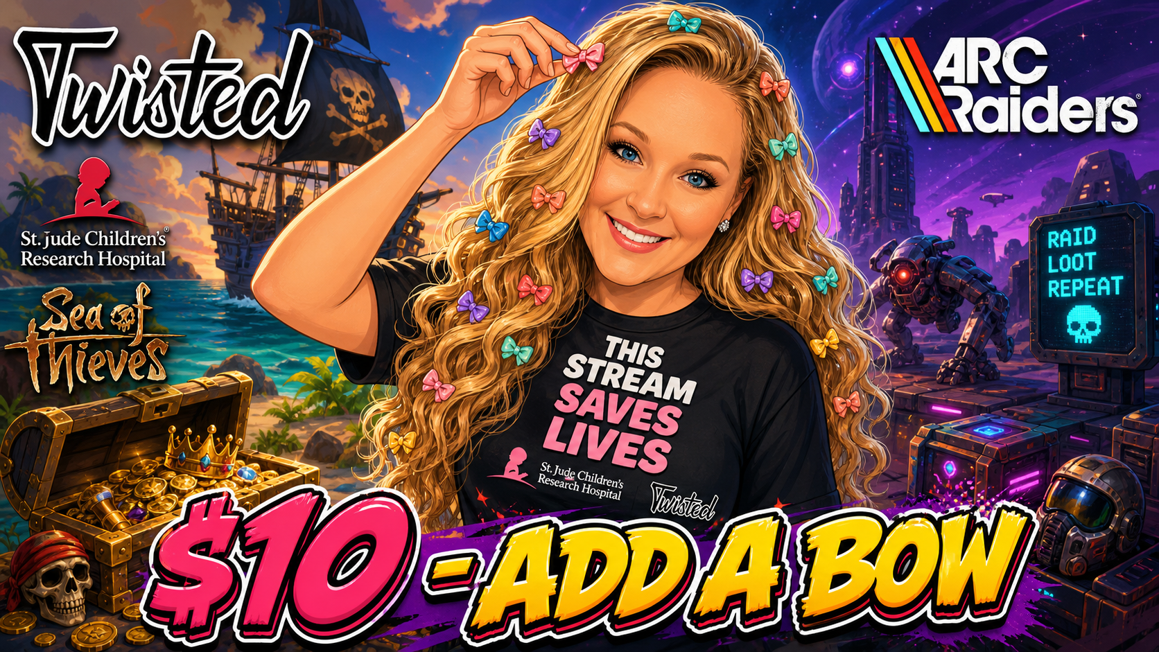 $10 tier reward: Add a Bow